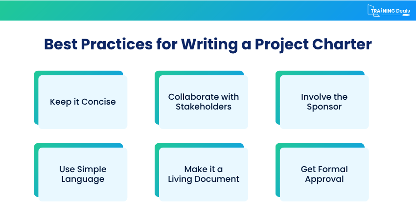 Best Practices for Writing a Project Charter